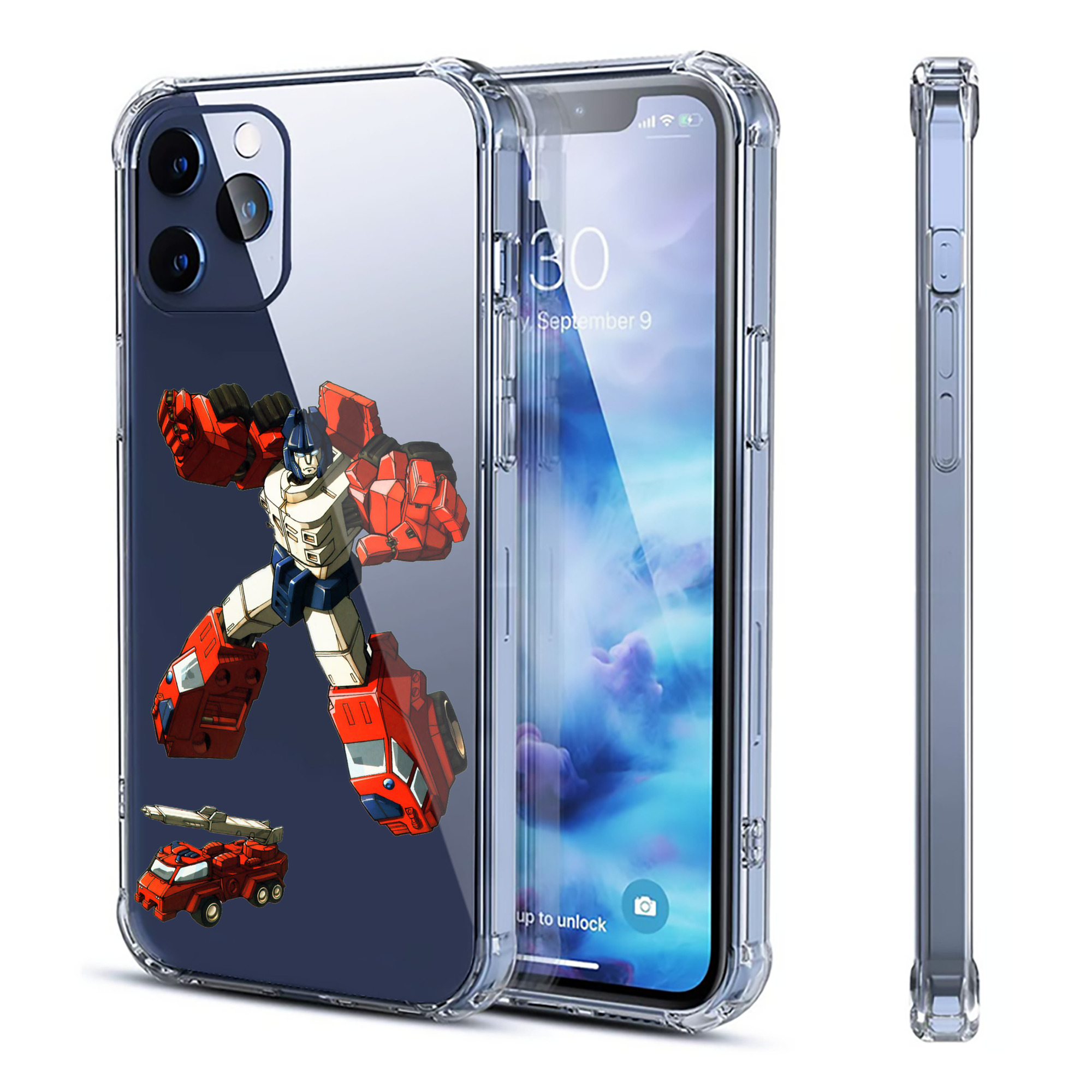 （画像用）  【iPhone 12シリーズ対応】透明スマホケース（クリアソフトケース）